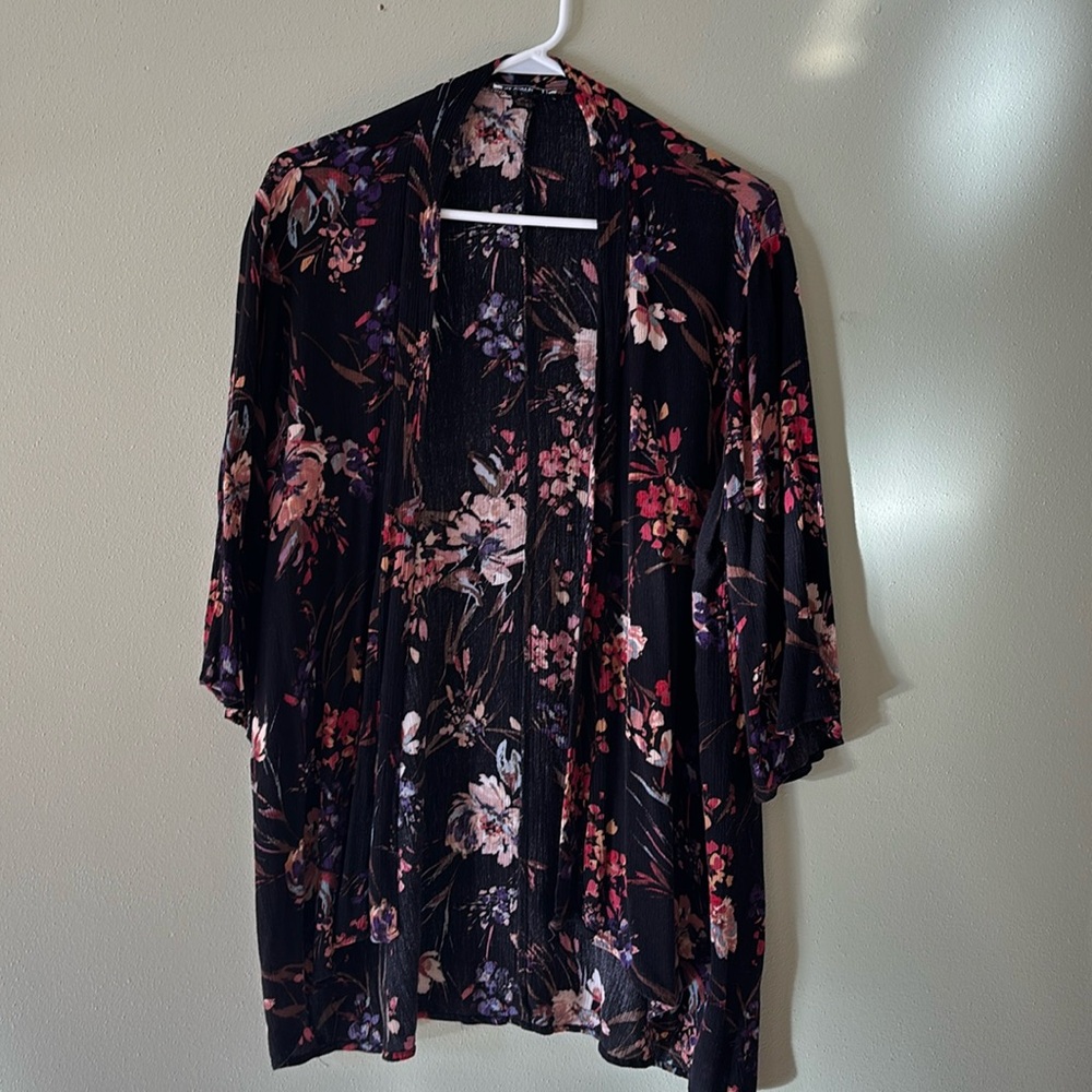Floral Cardigan Size L